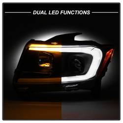 Spyder Auto - Spyder Auto 5085795 Black Light Bar Projector Headlights - Image 5