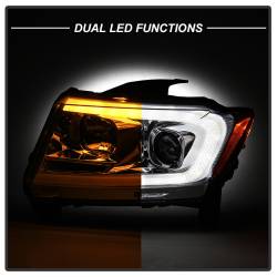Spyder Auto - Spyder Auto 5085801 Light Bar Projector Headlights for Grand Cherokee WK2 - Image 5