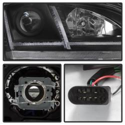 Spyder Auto - Spyder Auto 5085542 Projector Headlights Sequential Turn Signal Black - Image 2