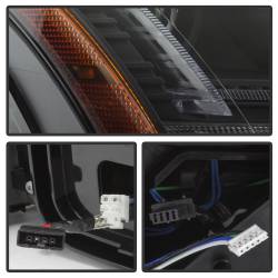Spyder Auto - Spyder Auto 5085542 Projector Headlights Sequential Turn Signal Black - Image 3