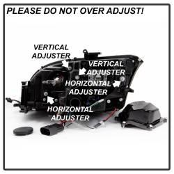 Spyder Auto - Spyder Auto 5085542 Projector Headlights Sequential Turn Signal Black - Image 4