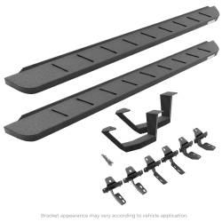 Go Rhino - Go Rhino 63441734810T RB10 Running Boards w/Mounting Brackets Kit - Image 1
