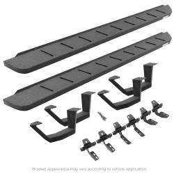 Go Rhino - Go Rhino 6344328020T RB10 Running Boards w/Mounting Brackets Kit for Tacoma - Image 1