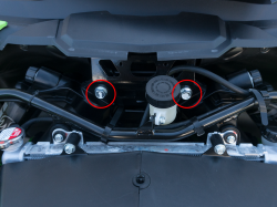 PRP - PRP ODL-217413 Rear Suspension Limiter Straps Black for Kawasaki KRX1000 - Image 2