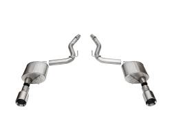 Corsa Performance - Corsa Performance 21253 Sport Axle-Back Exhaust System for 24-25 Ford Mustang - Image 1