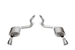 Corsa Performance - Corsa Performance 21256 Touring Axle-Back Exhaust System for 24-25 Ford Mustang - Image 1