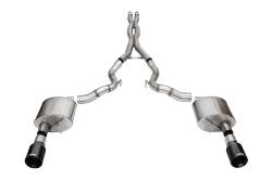 Corsa Performance - Corsa Performance 21271BLK Xtreme Cat-Back Exhaust System for 24-25 Ford Mustang - Image 1