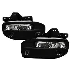 Spyder Auto - Spyder 9051050 Clear Full LED Fog Lights w/Switch for 19-22 Ram 2500/3500 - Image 1
