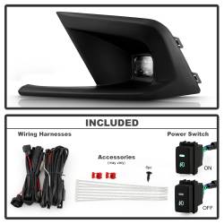 Spyder Auto - Spyder Auto 9051203 Full LED Fog Lights w/Switch Clear for 22-23 Honda Civic - Image 2