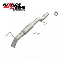 SpeedFx - SpeedFX 50300 MaxFlow Xtreme Cat-Back Exhaust Kit 3" Pipe Single Exit - Image 1