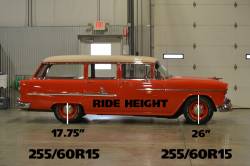 Ridetech - Ridetech 11024810 Rear Composite Leaf Springs & HQ Shocks for 55-57 Chevy Wagon - Image 2