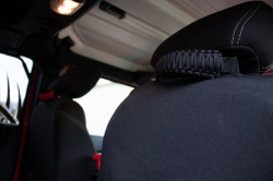 Fishbone Offroad - Fishbone Offroad FB55281 Universal Black Paracord Grab Handles for Headrest - Image 18