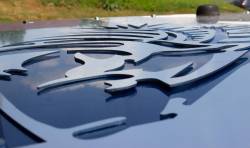 Fishbone Offroad - Fishbone Offroad FB31133 Hood Louver Black for 07-18 Jeep Wrangler JK - Image 2