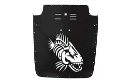 Fishbone Offroad - Fishbone Offroad FB31132 Hood Louver Black for 03-06 Jeep Wrangler TJ/LJ - Image 1
