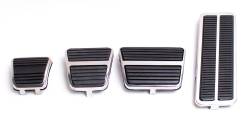 Auto Metal Direct - Auto Metal Direct W-843 Ped Pad Kit w/Trim Manual for 72-81 Pontiac/Chevy - Image 1