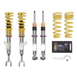KW - KW 18020080 Height Adjustable Stainless Coilovers w/Rebound Damping BMW RWD - Image 1