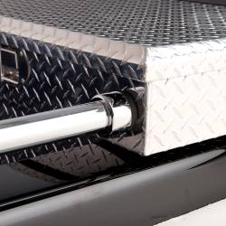 Putco - Putco 820200 Truck Bed Side Rail Diamond Donut Anchor for 2" Rails Chrome - Image 1
