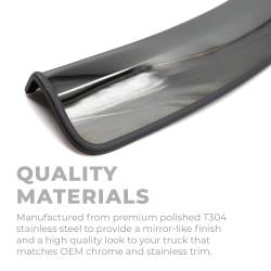 Putco - Putco 97265BP Black Fender Trim Kit for 15-17 Ford F150 4 Piece Set - Image 2