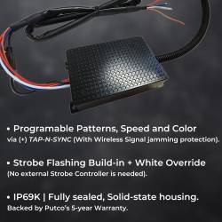 Putco - Putco 931900960 Work Blade Sideliner LED Kit for 15-25 Chevy/GMC 1500 - Image 2