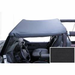 Rugged Ridge - Rugged Ridge 13580.15 Summer Brief Header Black Denim for Wrangler TJ - Image 1