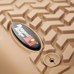 Rugged Ridge - Rugged Ridge 83903.04 Floor Liners Front Tan for Dodge Ram 1500-3500 - Image 5