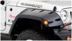 Bushwacker - Bushwacker Max Pocket Style Front Fender Flares Black for Jeep JK 10045-02 - Image 5