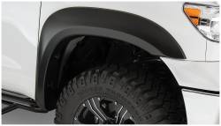 Bushwacker 30035-02 Extend-a-Fender Front Fender Flares Black for Toyota Tundra