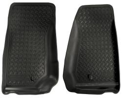 Husky Liner 30521 Classic Front Floor Liners Black for 07-13 Jeep Wrangler