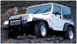 Bushwacker - Bushwacker Extend-a-Fender Front/Rear Fender Flares Black for Jeep YJ 10903-11 - Image 2