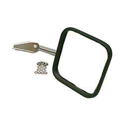 Rugged Ridge 11010.02 CJ-Style Mirror Head & Arm Chrome Right Side
