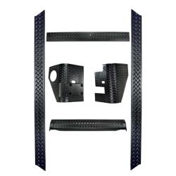 Rugged Ridge 11650.61 6-Piece Body Armor Kit for Jeep Wrangler