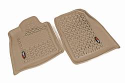 Rugged Ridge 13920.32 Floor Liners Front Tan Durango & for Grand Cherokee