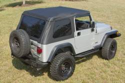 Rugged Ridge 13750.35 Bowless XHD Soft Top Black Diamond for Jeep Wrangler