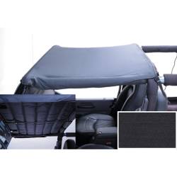 Rugged Ridge - Rugged Ridge 13583.15 Acoustic Header Brief for Jeep Wrangler Black Denim - Image 1