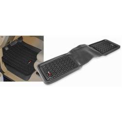 Rugged Ridge - Rugged Ridge 82989.20 Floor Liner Set 3 Piece Black 04-08 Ford F150 - Image 2