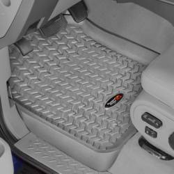 Rugged Ridge - Rugged Ridge 84902.07 Floor Liners Front Gray 99-07 Ford F250/F350 - Image 1