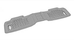 Rugged Ridge - Rugged Ridge TL-14950.26 Rear Gray Floor Liner for Grand Cherokee - Image 1