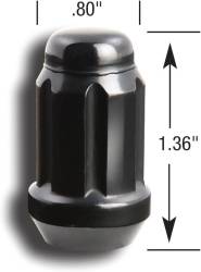 Gorilla Automotive - Gorilla 21128BC Small Lug Nut Acorn Black 3/4" 13/16" Dual 12mm x 1.25 - Image 8