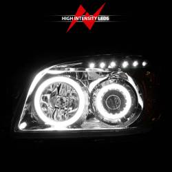 Anzo USA - Anzo USA Projector Headlight Set w/CCFL Halo Chrome for Rav-4 111120 - Image 6