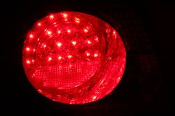 Anzo USA - Anzo USA Chrome LED Red/Clear Lens Taillight Set for Corolla 321190 - Image 2