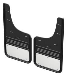 Gatorback 12" Front Mud Flaps Set Black for Ram 1500 GCR34F-SS