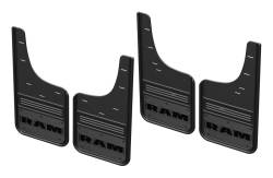 Gatorback 12" Black Front/Rear Mud Flap Set for Ram 1500 GCR34K-GMRT