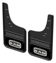 Gatorback 12" Black Rear Mud Flap Set for Ram 1500 GCR35R-LW