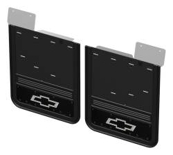 Gatorback - Gatorback 21" Rear Dually Black Mud Flaps Silverado 3500 GCR204R-BTW - Image 1