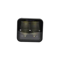 TrailFX - TrailFx 2X2CFBKPR 3" Fog Light 20W 90DEG Flood 1920LM Black w/Harness & Mount - Image 1