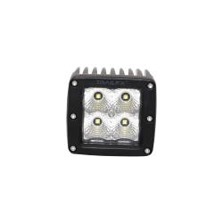 TrailFX - TrailFx 2X2CFPR 3" Fog Light 20W 90DEG Flood 1920LM Black w/Harness & Mount - Image 1