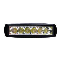 TrailFX - TrailFX SRUTLSP 6" LED Driving Fog Light 18W Spot Beam w/Harness - Image 1