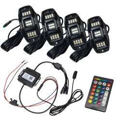 Oracle Lighting - Oracle 5895-339 ColorSHIFT RGB+W Underbody Wheel Well Rock Light Kit 4 PCS - Image 1
