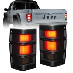 Oracle Lighting - Oracle 5909-020 Tinted LED Taillights for Jeep Comanche MJ - Image 1