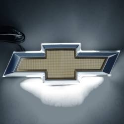Oracle Lighting - Oracle 3011-001 White Illuminated LED Rear Bowtie Emblem - Image 1
